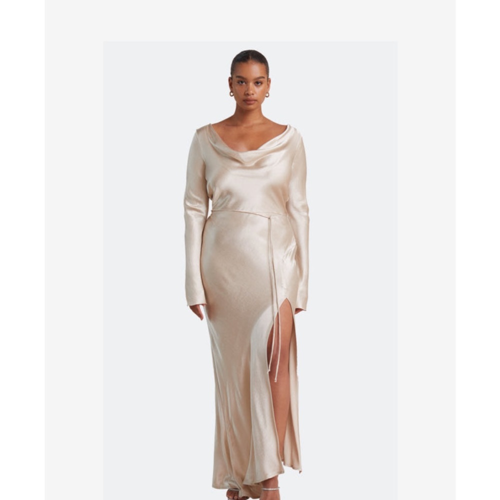 No longer available on their site! Beautiful viscose gown.